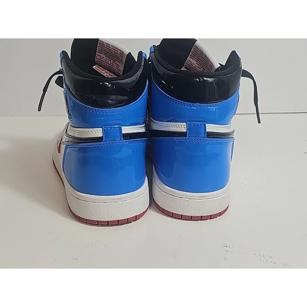 Air Jordan 1 Retro Mens Size 8 High OG Fearless Red/White/Blue/Black CK5666-100